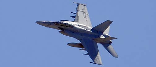 Boeing-McDonnell-Douglas F/A-18F Super Hornet #221 of VX-31 Dust Devils